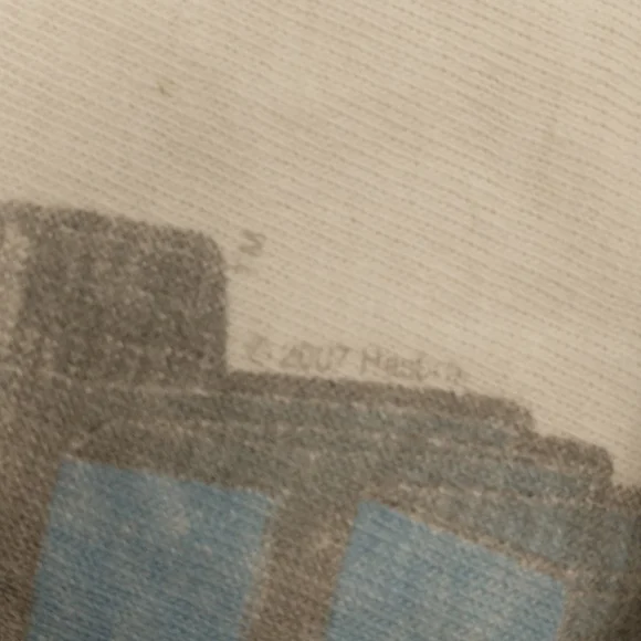 Vintage Transformers T Shirt Cut Off to Crop Soft & Worn Graphic Tee 2007 Robot - Picture 11 of 11